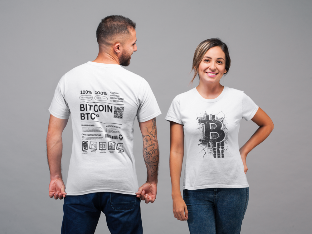 Shirt Design 2 mit deinem QR Code