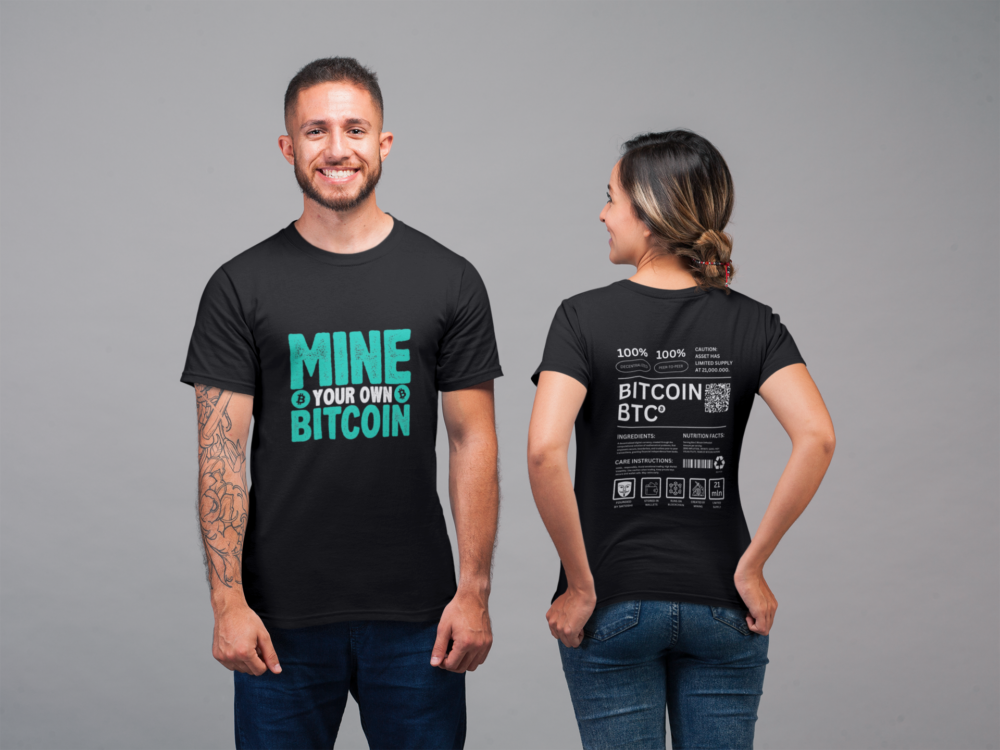 Shirt Design 4 mit deinem QR Code